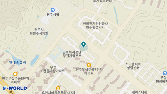행복마을요양원 위치 지도