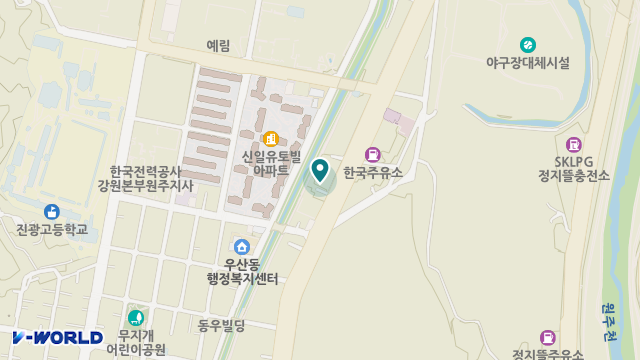원주보금자리요양원 위치 지도