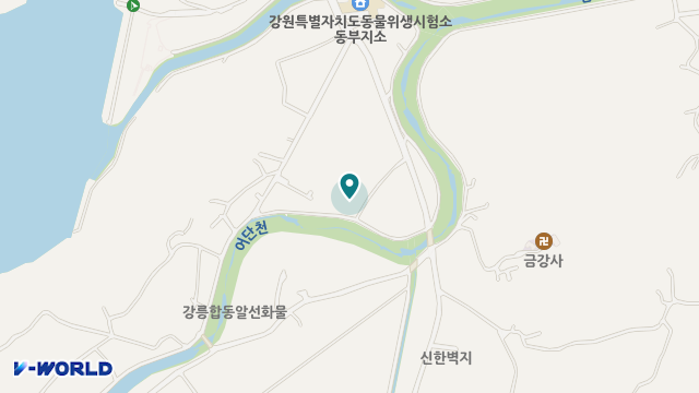 상아요양원 위치 지도