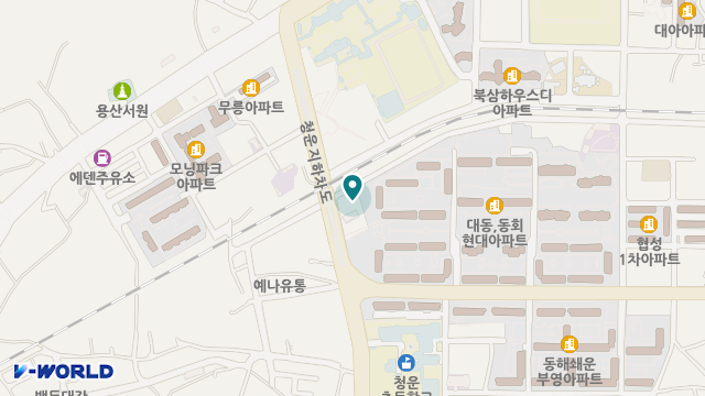온누리실버케어요양원 위치 지도