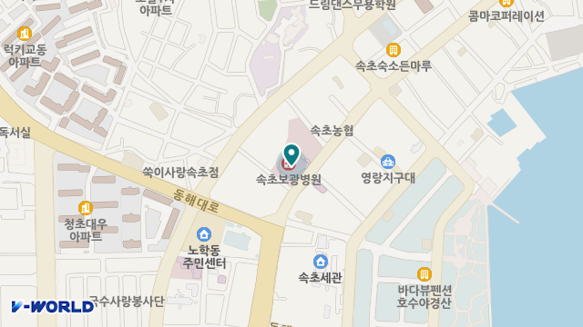 온재요양센터 위치 지도