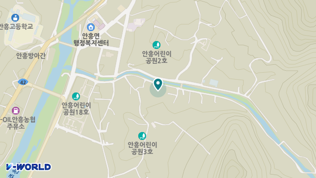 사회복지법인 안흥은혜원 행복요양원 위치 지도