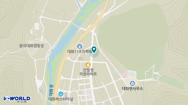 대화노인요양원 위치 지도