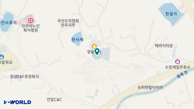 은하수요양원 위치 지도