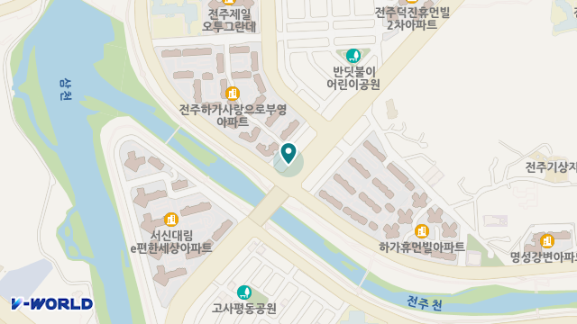 전주봄날공동생활가정 위치 지도