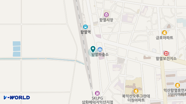 익산시 시립 치매요양원 위치 지도