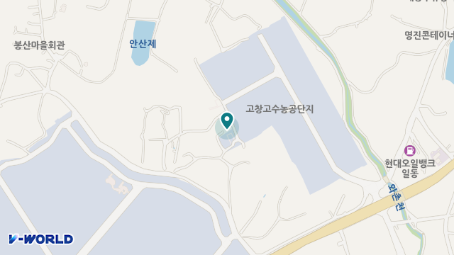 고창원광참살이요양원 위치 지도