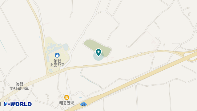 섬기는요양원 위치 지도