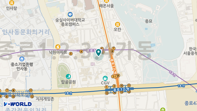 주민재가방문요양센터 위치 지도