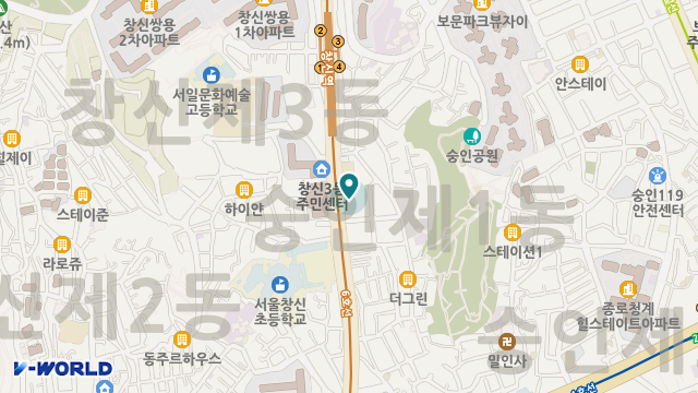 수석데이케어센터 위치 지도
