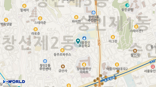 우리재가복지센터 위치 지도