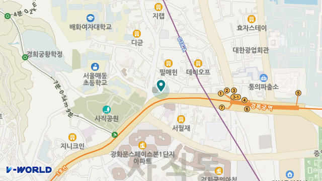 행복이음재가복지센터 위치 지도