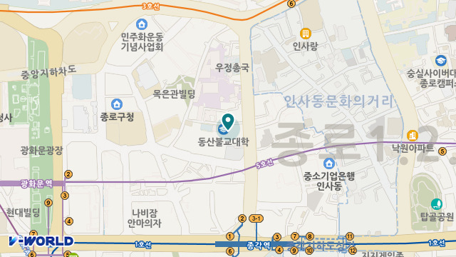 우리하나재가복지센터 위치 지도