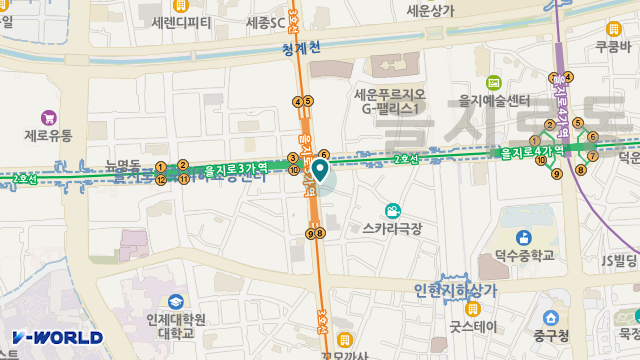 해피움데이케어센터 위치 지도