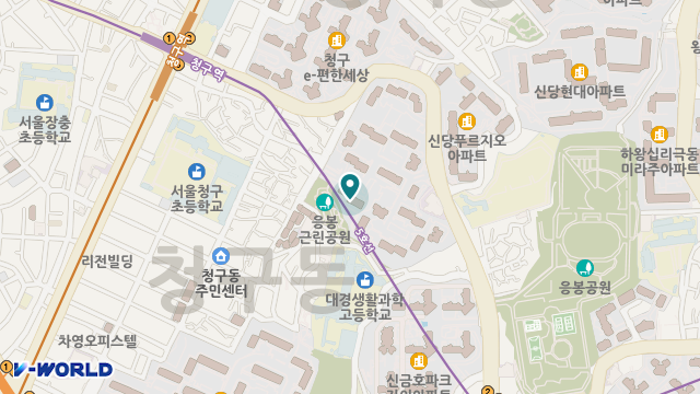 (A)비지팅엔젤스 서울중구방문요양지점 위치 지도