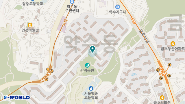 남산재가방문요양 위치 지도
