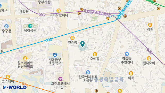 봄날재가복지센터 위치 지도