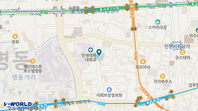헤븐리재가노인복지센터 위치 지도