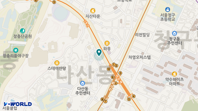 토브재가복지센터 위치 지도
