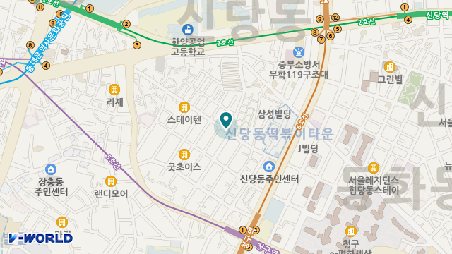 다온재가복지센터 위치 지도
