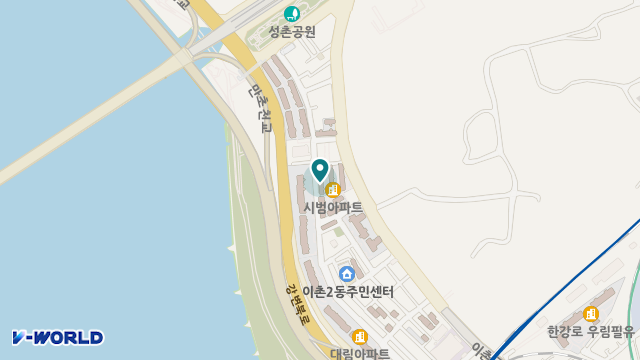 용산재가복지센터 위치 지도