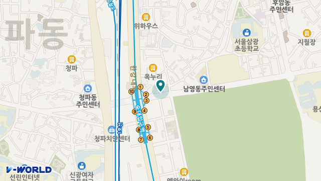 인사랑돌봄센터 위치 지도