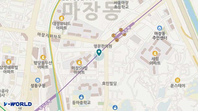 성동노인종합복지관병설성동데이케어센터 위치 지도