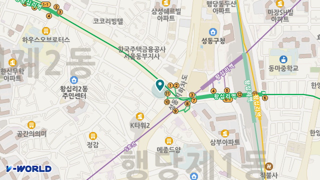 (주)성동돌봄센터 위치 지도