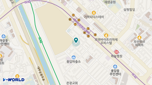 더행복드림 복지센터 위치 지도
