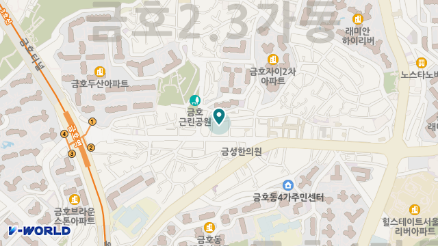 온누리재가노인복지센터 위치 지도