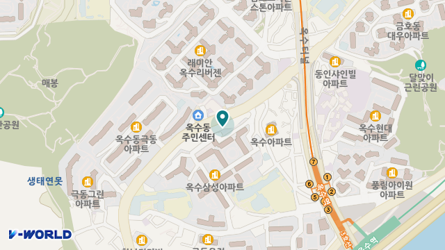 케어24방문요양센터 위치 지도
