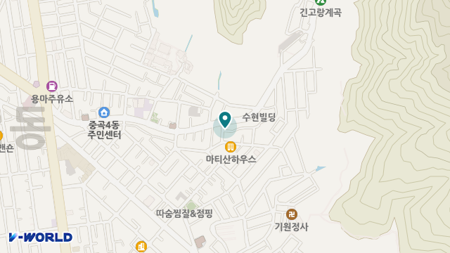 아차산노인복지센터 위치 지도
