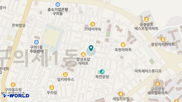 해피나눔 재가복지센터 위치 지도