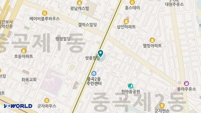 정함효센터 위치 지도