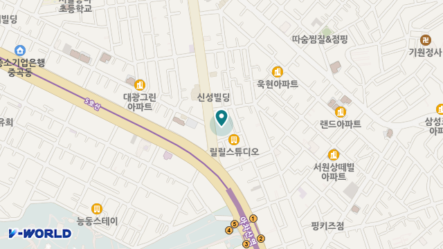 광진재활데이케어센터 위치 지도