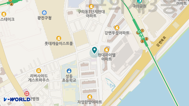 광진섬김주간보호센터 위치 지도