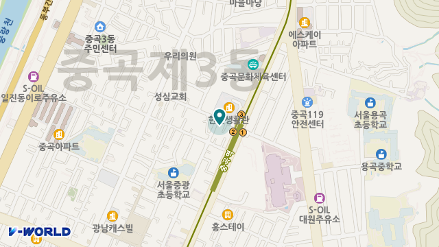 돌봄재가복지센터 위치 지도