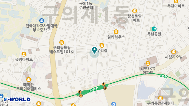 늘푸른건강 재가복지센터 위치 지도