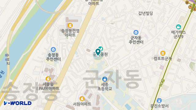 대교뉴이프 재가복지센터 서울광진센터 위치 지도