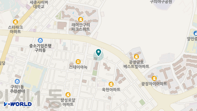 영화재가복지센터 위치 지도