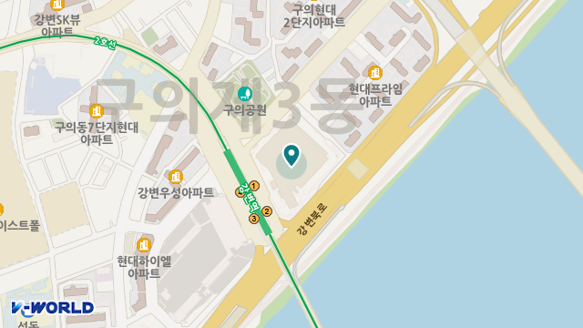 한사랑재가복지센터 위치 지도
