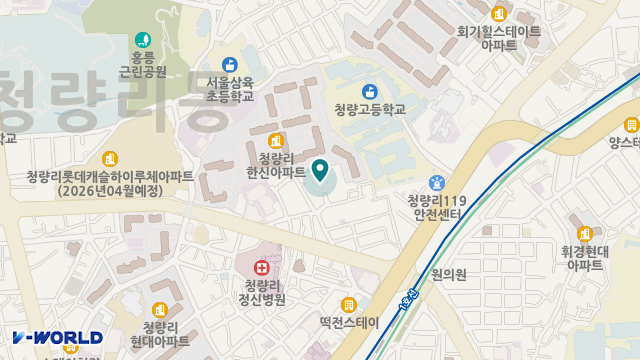 동대문노인종합복지관병설주간보호센터 위치 지도