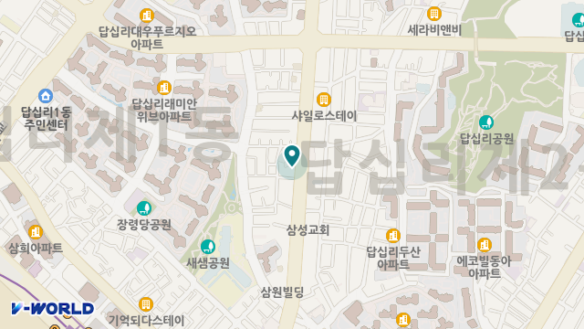 희망노인주야간보호센터 위치 지도