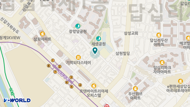 다솜재가복지센터 위치 지도