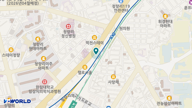 보건의료기 위치 지도