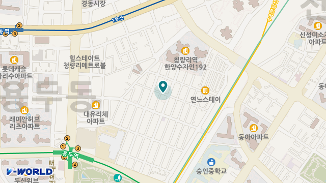 늘푸른노인복지센터 위치 지도