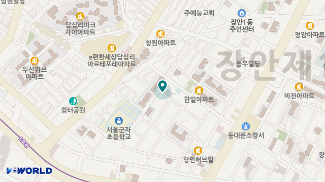 행복숲 재가복지센터 위치 지도