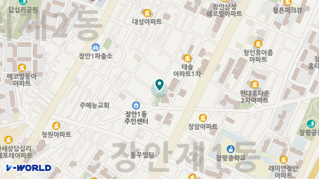 동대문구방문요양센터 위치 지도