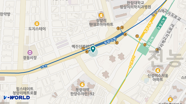 가온재가복지센터 위치 지도