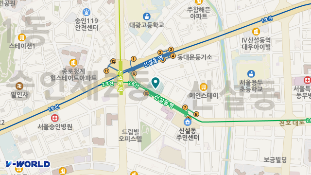 서울미래섬김재가센터 위치 지도